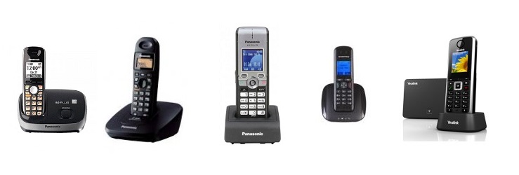 سانترال بی سیم پاناسونیک و voip با تلفن Dect دکت و معمولی