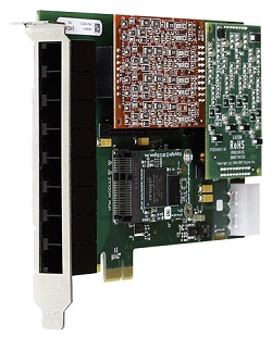 کارت دیجیوم 8 fxo مدل Digium 1AEX800LF کارت دیجیوم 8 fxo مدل Digium 1AEX800LF