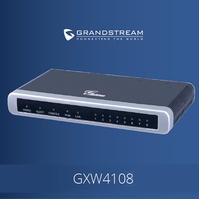 گیت وی FXO گرند استریم GXW4104 با 8 پورت FXO