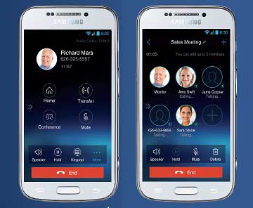 تلفن نرم افزرای Grandstream wave تلفن نرم افزرای Grandstream wave