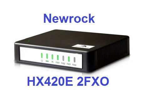 گیت وی FXO دو پورت نیوراک Newrock HX420E