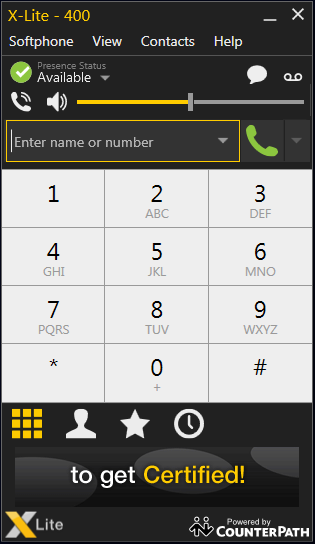 تلفن نرم افزاری x-lite تلفن نرم افزاری x-lite