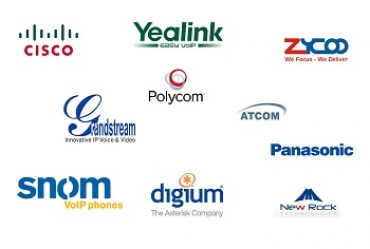مقايسه برندهاي تلفن ip